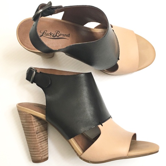 lucky brand block heels